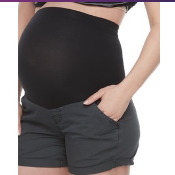 5⭐️ NWT Camo Camouflage Maternity Shorts - Picture 3 of 7